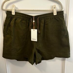 Quince 100% European Linen Shorts